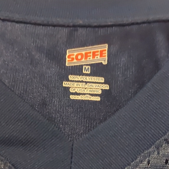 University Of DELAWARE BLUE HENS DOUBLE ZERO Soffe BLUE And Gold Mesh Jersey - Picture 2 of 5